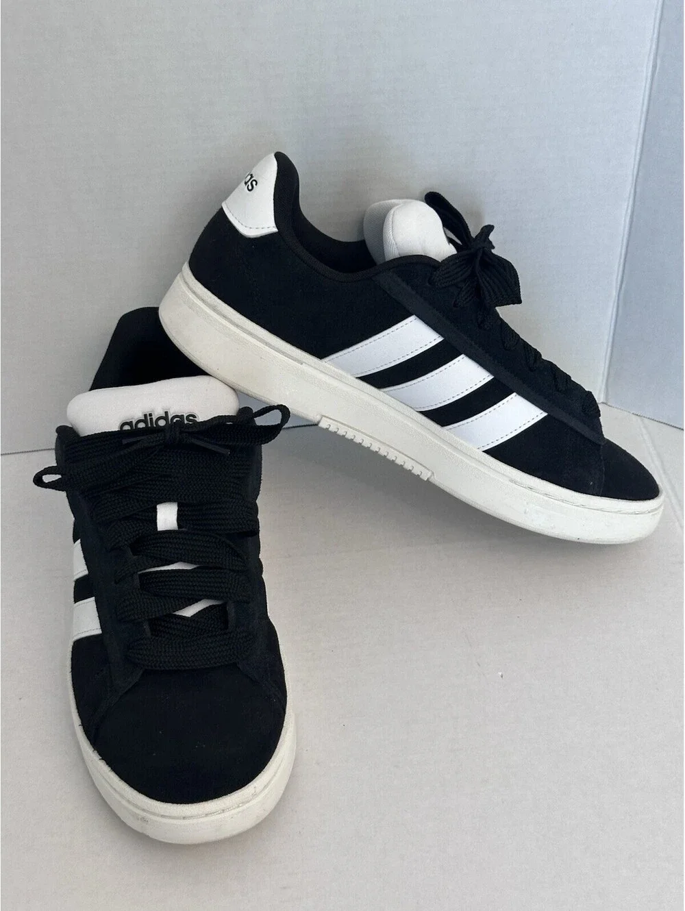 Adidas Grand Court Alpha 00's Core Black Cloud White Off White Men's 11